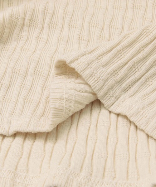 URBAN RESEARCH DOORS(アーバンリサーチドアーズ)の「変形ランダムテレコタンクトップ(タンクトップ・レディース・ブラック/ナチュラル・ONE)」の12枚目の写真