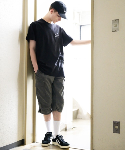 ８(eight)（エイト）の「８(eight)×スマイル コラボ SMILEオリジナル半袖Tシャツ（Tシャツ/カットソー・メンズ・ホワイト/ブラック/ネイビー・MEDIUM/LARGE）」の21枚目の写真