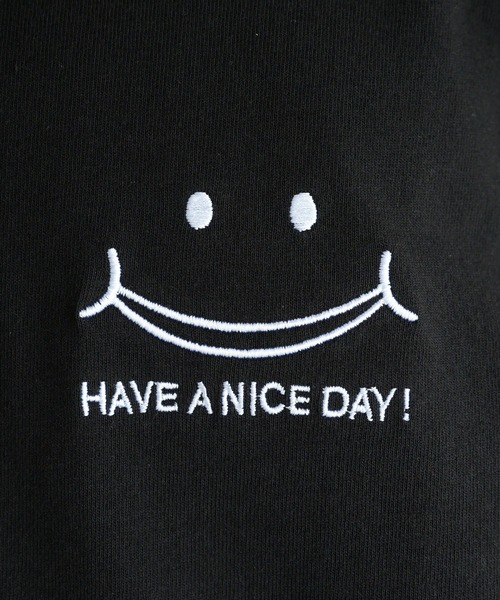 ８(eight)（エイト）の「８(eight)×スマイル コラボ SMILEオリジナル半袖Tシャツ（Tシャツ/カットソー・メンズ・ホワイト/ブラック/ネイビー・MEDIUM/LARGE）」の14枚目の写真
