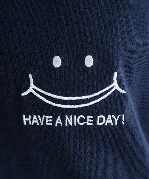 ８(eight)（エイト）の「８(eight)×スマイル コラボ SMILEオリジナル半袖Tシャツ（Tシャツ/カットソー・メンズ・ホワイト/ブラック/ネイビー・MEDIUM/LARGE）」の15枚目の写真