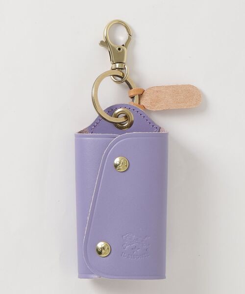 IL BISONTE（イルビゾンテ）の「【IL BISONTE】イルビゾンテ ORIGINAL LEATHER オリジナルレザー キーケース C0847（キーケース/キーアクセサリー・レディース・ブラック/ダークブラウン/ブラウン/グリーン/ワインレッド/ラベンダー/ナチュラル/キャメル・FREE）」の6枚目の写真