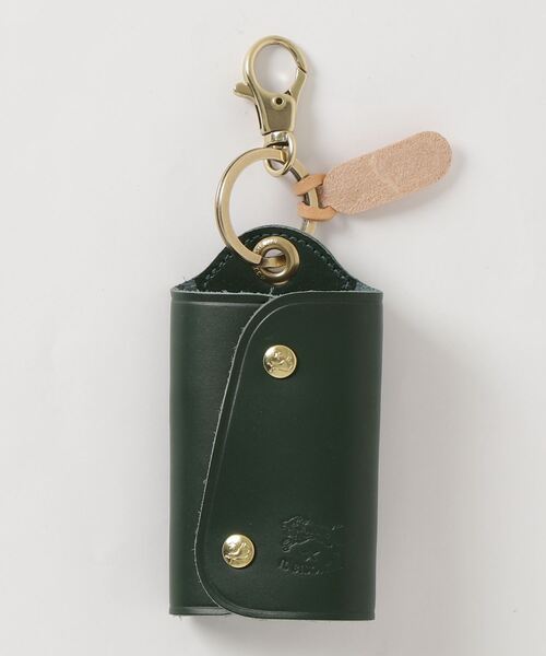 IL BISONTE（イルビゾンテ）の「【IL BISONTE】イルビゾンテ ORIGINAL LEATHER オリジナルレザー キーケース C0847（キーケース/キーアクセサリー・レディース・ブラック/ダークブラウン/ブラウン/グリーン/ワインレッド/ラベンダー/ナチュラル/キャメル・FREE）」の5枚目の写真