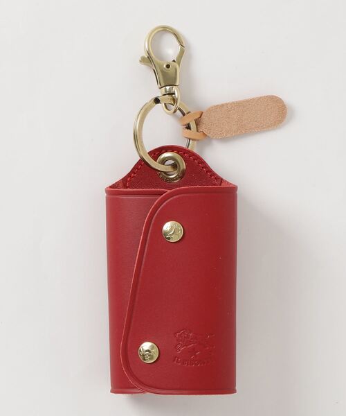 IL BISONTE（イルビゾンテ）の「【IL BISONTE】イルビゾンテ ORIGINAL LEATHER オリジナルレザー キーケース C0847（キーケース/キーアクセサリー・レディース・ブラック/ダークブラウン/ブラウン/グリーン/ワインレッド/ラベンダー/ナチュラル/キャメル・FREE）」の8枚目の写真