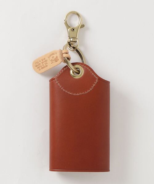 IL BISONTE（イルビゾンテ）の「【IL BISONTE】イルビゾンテ ORIGINAL LEATHER オリジナルレザー キーケース C0847（キーケース/キーアクセサリー・レディース・ブラック/ダークブラウン/ブラウン/グリーン/ワインレッド/ラベンダー/ナチュラル/キャメル・FREE）」の9枚目の写真