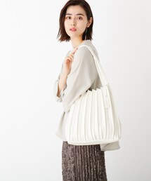 OPAQUE.CLIP | プリーツトートバッグ【A4サイズ収納可】(トートバッグ)