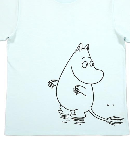 デザインTシャツストア★グラニフ×ムーミンロングTシャツフリーサイズ Design Tshirts Store graniph（デザイン ティーシャツ ストア