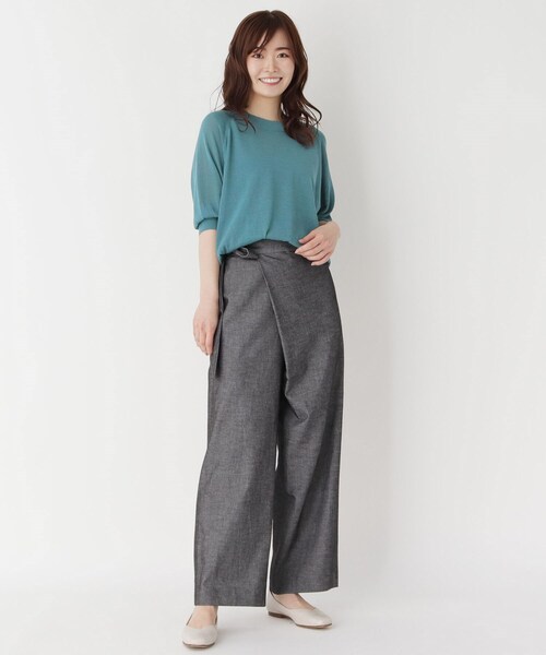 Airpapel（エアパペル）の「◆リノリオツイル（その他パンツ・レディース・ガンメタ/ライトベージュ・11/09）」の11枚目の写真