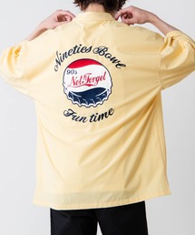 WEGO | WEGO/ビンテージロゴ刺繍ビッグシルエット5分袖シャツ(シャツ/ブラウス)