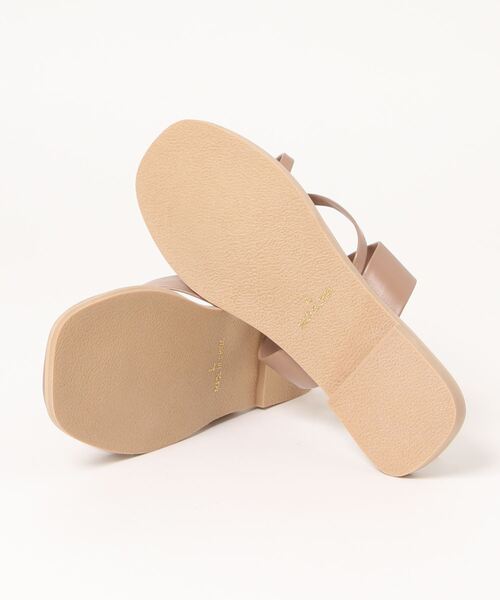 RETRO GIRL（レトロガール）の「トングサンダル（サンダル・レディース・ブラック/ベージュ/オフホワイト・M/L）」の5枚目の写真