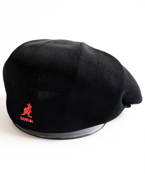 KANGOL（カンゴール）の「SMU Tropic Galaxy トロピックギャラクシーハンチング（ハンチング/ベレー帽・メンズ・ネイビー/チャコールグレー/レッド系その他/ベージュ/ブラック×レッド/ブラック×ゴールド/ブラック/レッド・L/M/XL）」の3枚目の写真