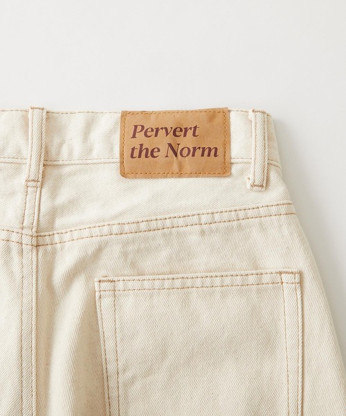 WHO'S WHO gallery（フーズフーギャラリー）の「ステッチデニム（デニムパンツ・レディース・ブラック/サックスブルー/キナリ・FREE）」の22枚目の写真