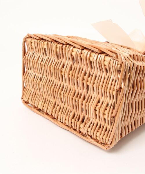 apres jour(アプレジュール)の「【apres jour×ARIAZ】リボン付きかごバッグ(かごバッグ・レディース・ナチュラル・FREE)」の4枚目の写真