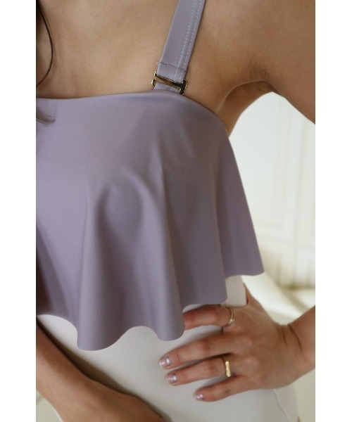 TRUNC（トランクエイティーエイト）の「Color Block Swimwear（水着・レディース・ブラウン/グレー・FREE）」の17枚目の写真