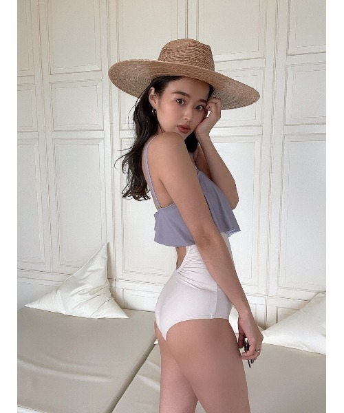 TRUNC（トランクエイティーエイト）の「Color Block Swimwear（水着・レディース・ブラウン/グレー・FREE）」の22枚目の写真