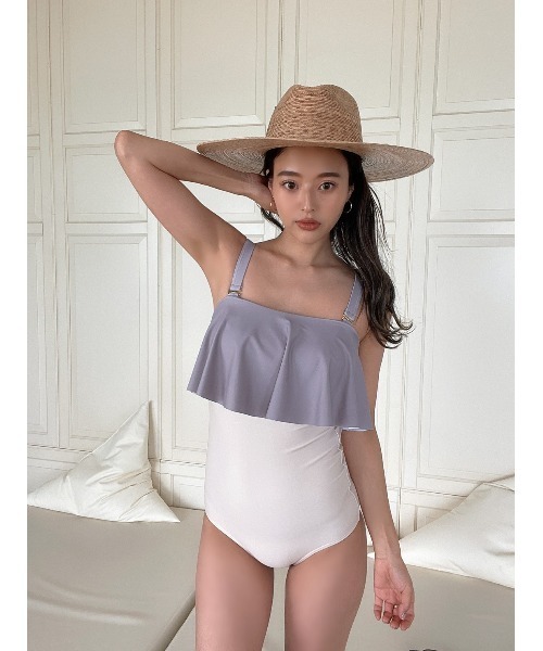trunc88水着 TRUNC 88 水着 Shirring Design Swimwear レディース : ZOZOTOWN