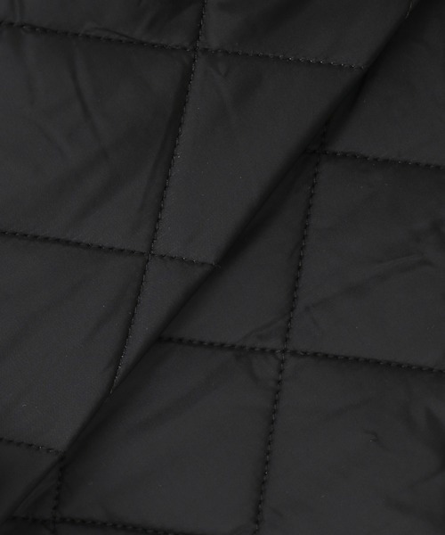 Barbour(バブアー)の「【Barbour / バブアー】 別注 BURGHLEY キルティングロングコート(ステンカラーコート・メンズ・ブラック/カーキ・40/38/36)」の22枚目の写真