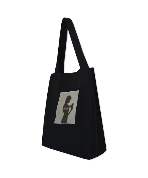 ANDGEEBEE（アンジービー）の「【UNISEX】シルエットトートバッグ（トートバッグ・レディース・パープル/ブラック・FREE）」の12枚目の写真