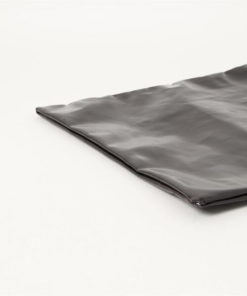 rapiecage（ラピエサージュ）の「PVCコーティングショルダートートBAG（ショルダーバッグ・レディース・ホワイト/ブラック/サックスブルー・FREE）」の5枚目の写真