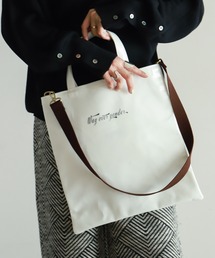 rapiecage | PVCコーティングショルダートートBAG(ショルダーバッグ)