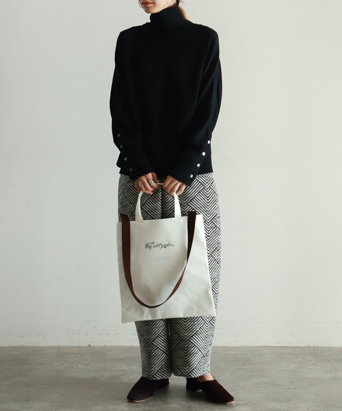 rapiecage（ラピエサージュ）の「PVCコーティングショルダートートBAG（ショルダーバッグ・レディース・ホワイト/ブラック/サックスブルー・FREE）」の13枚目の写真