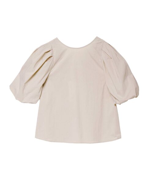 LAGUNAMOON(ラグナムーン)の「タックスリーブフォルムブラウス(シャツ/ブラウス・レディース・ブラック/ベージュ/キャメル・FREE)」の3枚目の写真