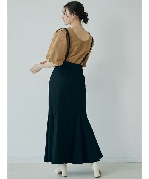 LAGUNAMOON(ラグナムーン)の「タックスリーブフォルムブラウス(シャツ/ブラウス・レディース・ブラック/ベージュ/キャメル・FREE)」の17枚目の写真