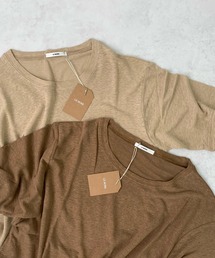 シンプルラウンドシアーTEE
