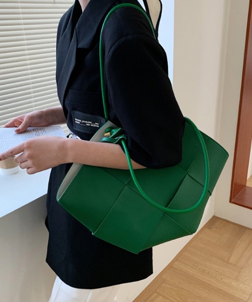 SMILE ORCHID(スマイルオーキッド)の「ポーチ付きメッシュトートバッグ(トートバッグ・レディース・ホワイト/ブラック/グリーン/ナチュラル・FREE)」の10枚目の写真