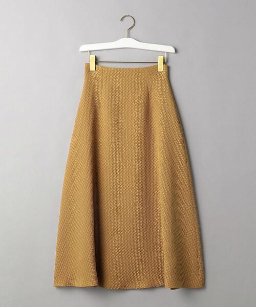 BEAUTY&YOUTH UNITED ARROWS(ビューティーアンドユースユナイテッドアローズ)の「BY キルトライクロングフレアスカート(スカート・レディース・ライトブルー/ダークグリーン/ブラウン・SMALL/MEDIUM)」の18枚目の写真