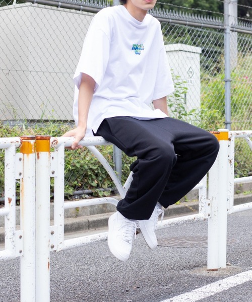 WEGO（ウィゴー）の「WEGO/【ZOZOTOWN＆一部店限定】ヘビーウエイトビックシルエットセットアップ（スウェット・メンズ・ブラック/ダークグリーン/ネイビー/オートミール/杢グレー・MEDIUM/LARGE）」の11枚目の写真