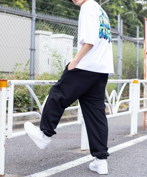 WEGO（ウィゴー）の「WEGO/【ZOZOTOWN＆一部店限定】ヘビーウエイトビックシルエットセットアップ（スウェット・メンズ・ブラック/ダークグリーン/ネイビー/オートミール/杢グレー・MEDIUM/LARGE）」の12枚目の写真