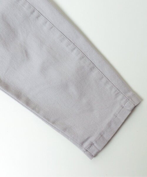 apres les cours（アプレレクール）の「カーブシルエットストレッチパンツ 10分丈（その他パンツ・キッズ・ダークブラウン/オフホワイト/マスタード/サックスブルー・100/110/120/130/140/80/90）」の21枚目の写真