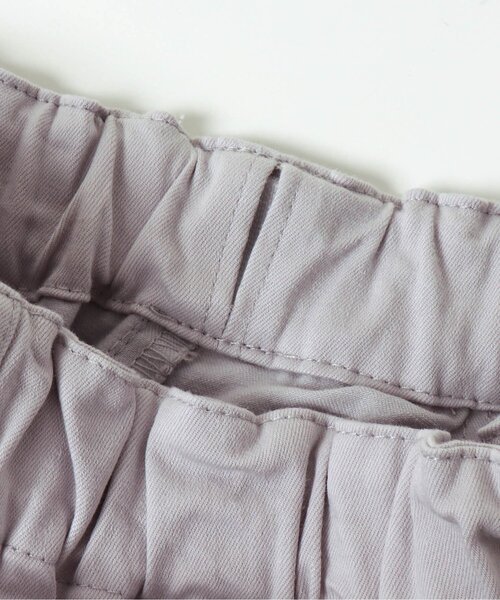 apres les cours（アプレレクール）の「カーブシルエットストレッチパンツ 10分丈（その他パンツ・キッズ・ダークブラウン/オフホワイト/マスタード/サックスブルー・100/110/120/130/140/80/90）」の13枚目の写真