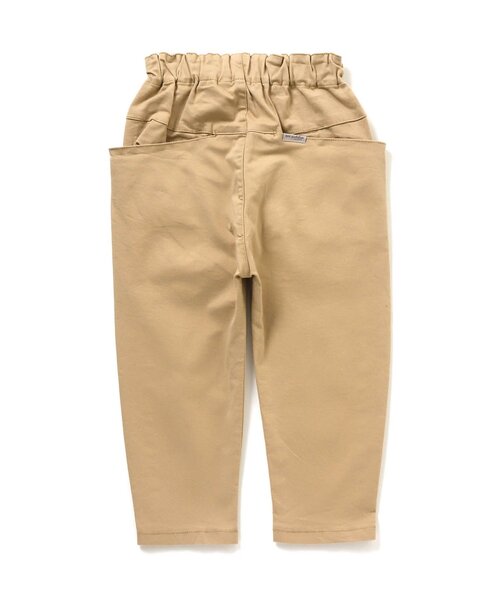 apres les cours（アプレレクール）の「カーブシルエットストレッチパンツ 10分丈（その他パンツ・キッズ・ダークブラウン/オフホワイト/マスタード/サックスブルー・100/110/120/130/140/80/90）」の17枚目の写真