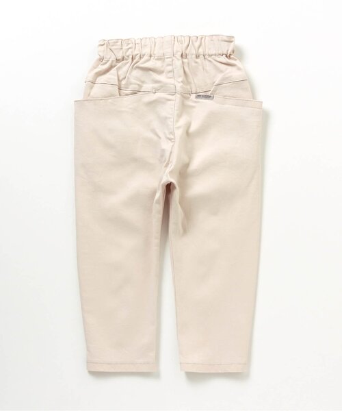 apres les cours（アプレレクール）の「カーブシルエットストレッチパンツ 10分丈（その他パンツ・キッズ・ダークブラウン/オフホワイト/マスタード/サックスブルー・100/110/120/130/140/80/90）」の19枚目の写真