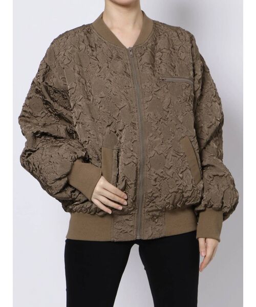 merry jenny(メリージェニー)の「くしゅくしゅのBZ(ブルゾン・レディース・ブラック/ベージュ/ブラウン・FREE)」の21枚目の写真