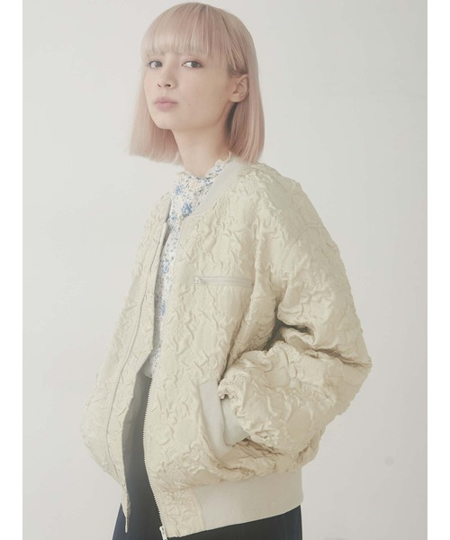 merry jenny(メリージェニー)の「くしゅくしゅのBZ(ブルゾン・レディース・ブラック/ベージュ/ブラウン・FREE)」の8枚目の写真