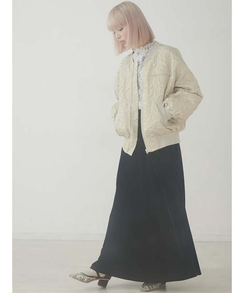 merry jenny(メリージェニー)の「くしゅくしゅのBZ(ブルゾン・レディース・ブラック/ベージュ/ブラウン・FREE)」の13枚目の写真