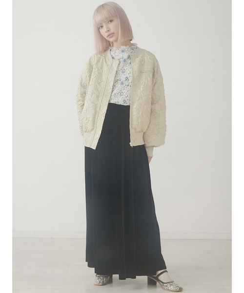 merry jenny(メリージェニー)の「くしゅくしゅのBZ(ブルゾン・レディース・ブラック/ベージュ/ブラウン・FREE)」の18枚目の写真