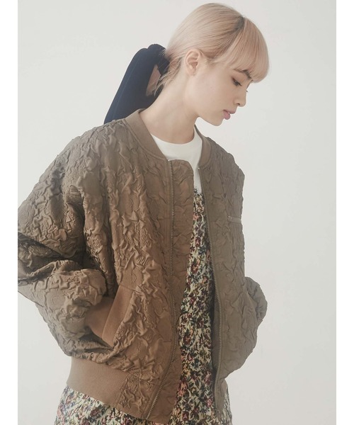 merry jenny(メリージェニー)の「くしゅくしゅのBZ(ブルゾン・レディース・ブラック/ベージュ/ブラウン・FREE)」の5枚目の写真