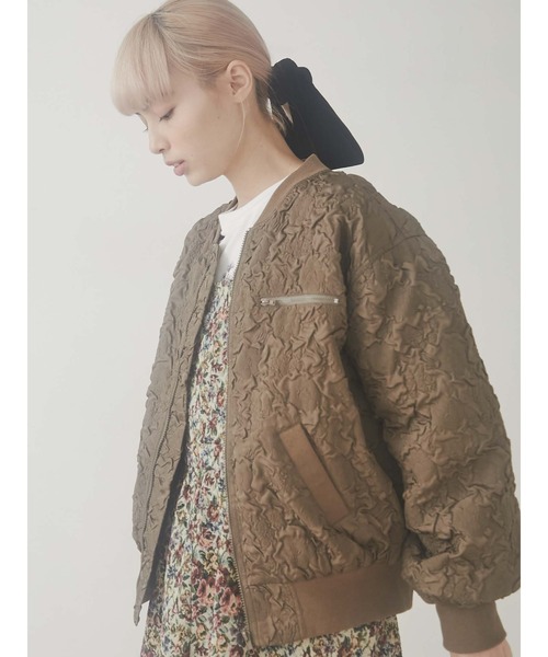 merry jenny(メリージェニー)の「くしゅくしゅのBZ(ブルゾン・レディース・ブラック/ベージュ/ブラウン・FREE)」の14枚目の写真