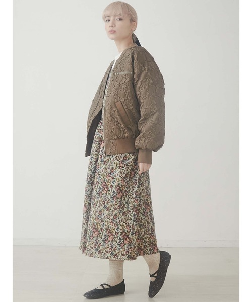 merry jenny(メリージェニー)の「くしゅくしゅのBZ(ブルゾン・レディース・ブラック/ベージュ/ブラウン・FREE)」の6枚目の写真