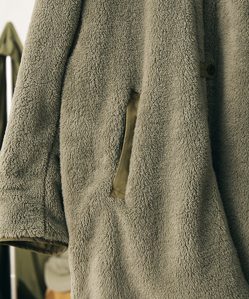 JOURNAL STANDARD relume（ジャーナルスタンダード　レリューム）の「【ARMY TWILL/アーミーツイル】別注 リバーシブル ライナーコート（モッズコート・メンズ・ベージュ/カーキ/ナチュラル・LARGE/MEDIUM）」の10枚目の写真