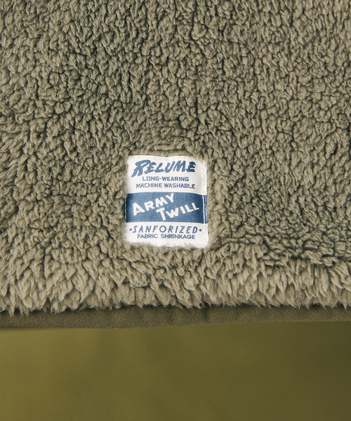 JOURNAL STANDARD relume（ジャーナルスタンダード　レリューム）の「【ARMY TWILL/アーミーツイル】別注 リバーシブル ライナーコート（モッズコート・メンズ・ベージュ/カーキ/ナチュラル・LARGE/MEDIUM）」の8枚目の写真