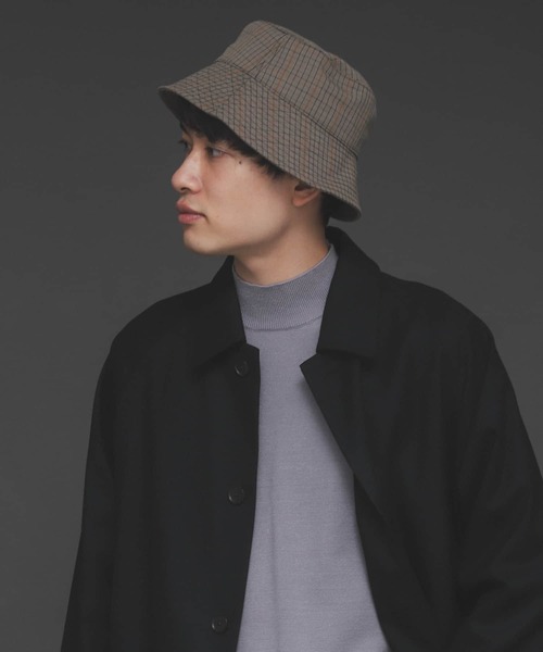 SENSE OF PLACE by URBAN RESEARCH（センスオブプレイスバイアーバンリサーチ）の「ベーシックバケットハット（ハット・メンズ・ベージュ系その他/ブラック・ONE）」の8枚目の写真