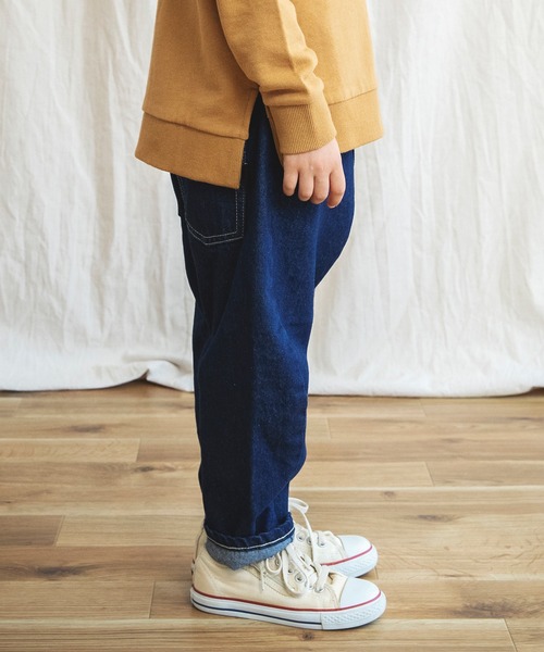 BRANSHES（ブランシェス）の「トルネードデニムパンツ（デニムパンツ・キッズ・ネイビー/ブルー・110cm/120cm/130cm/140cm/150cm/100cm）」の10枚目の写真