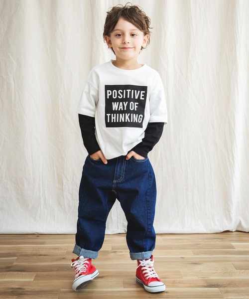 BRANSHES（ブランシェス）の「トルネードデニムパンツ（デニムパンツ・キッズ・ネイビー/ブルー・110cm/120cm/130cm/140cm/150cm/100cm）」の13枚目の写真