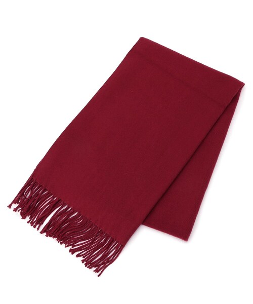 DRESKIP（ドレスキップ）の「◆プレーン無地ストール（ストール/ショール・レディース・ブラック/ベージュ/グレー/ブルー/アイボリー/ボルドー/マスタード・00）」の7枚目の写真