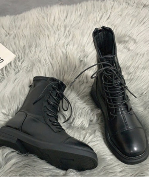 KOR(ケーオーアール)の「レースアップ ショートブーツ(ブーツ・レディース・ブラック/ブラウン・35/36/37/38/39/40)」の14枚目の写真