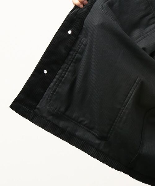 STYLEBLOCK(スタイルブロック)の「コーデュロイノーカラーカバーオール(カバーオール・メンズ・ブラウン/ブラック/アイボリー/カーキ・L/M)」の7枚目の写真